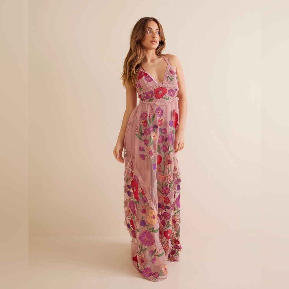 COPY - For love and lemons Kaylee maxi dress - Picture 5 of 8
